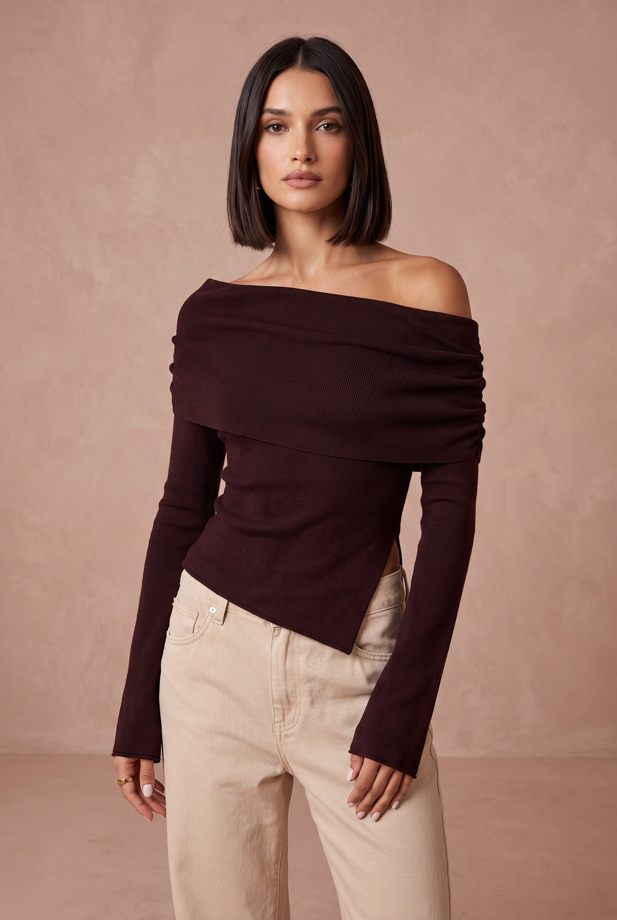 Juliette Off-Shoulder Knit Top