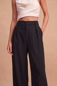 High-Waisted Wide-Leg Pants